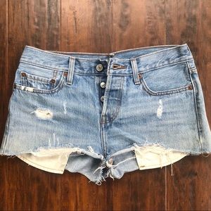 Levi’s Button Fly Cutoffs